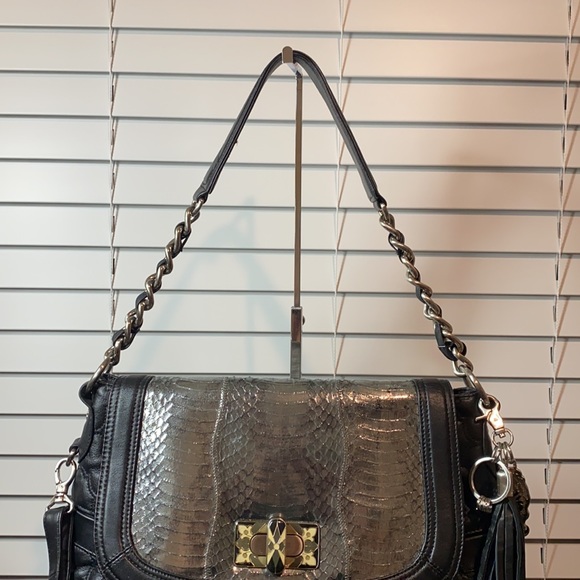 Chi by Carlos Falchi purse and crossbody - Picture 3 of 16